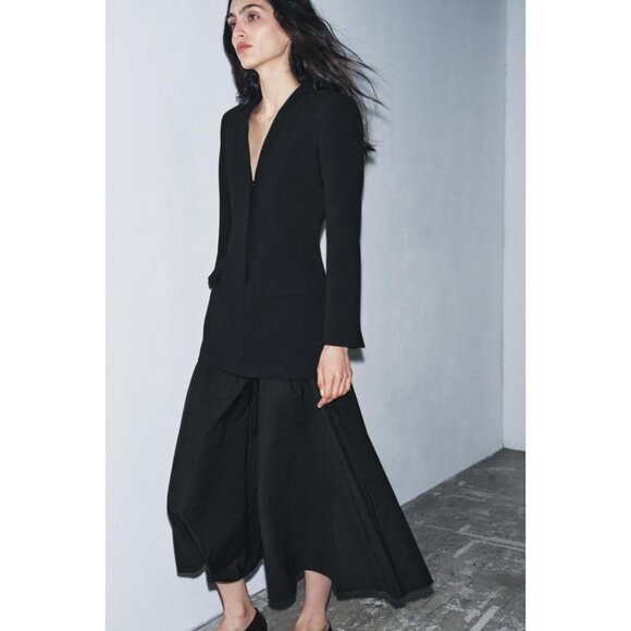 ZARA COMBINED BLAZER DRESS ZW COLLECTION - Picture 2 of 8